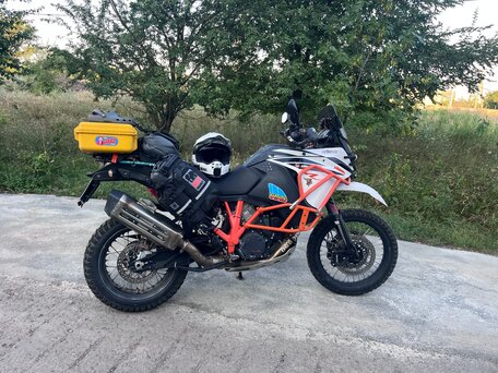 2017 KTM 1090 Adventure R, оранжевый, 1100000 рублей, вид 1