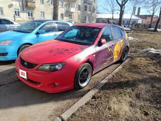 2007 Subaru Impreza III, красный, 1200000 рублей, вид 1