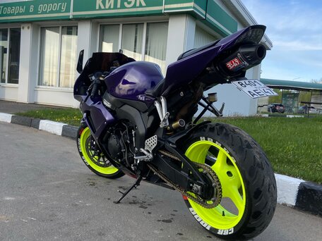 2007 Honda CBR 954RR Fireblade, фиолетовый, 650000 рублей, вид 5
