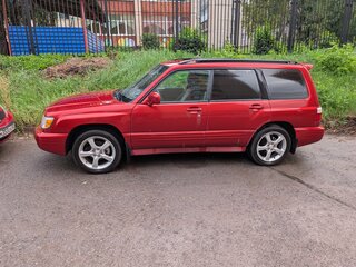 2001 Subaru Forester I Рестайлинг, красный, 440000 рублей, вид 3