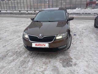 2019 Skoda Rapid I Рестайлинг, коричневый, 1280000 рублей, вид 2