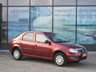 2010 Renault Logan I Рестайлинг, красный, 299000 рублей, вид 3