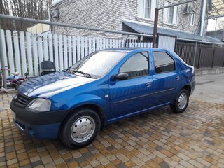2008 Renault Logan I, синий, 365000 рублей, вид 2