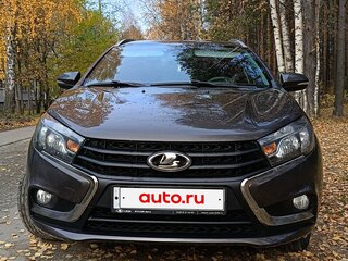 2019 Lada (ВАЗ) Vesta SW I, коричневый, 1150000 рублей, вид 2