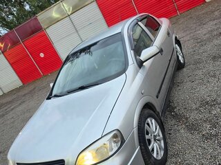 2004 Opel Astra G, серебристый, 375000 рублей, вид 2