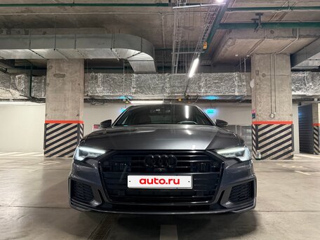 2020 Audi A6 45 TFSI V (C8), серый, 3790000 рублей, вид 2