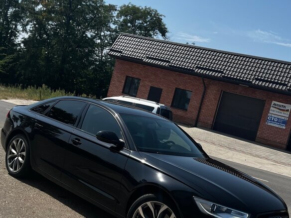 2014 Audi A6 IV (C7), чёрный, 1630000 рублей - вид 1