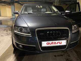 2008 Audi A6 III (C6), синий, 1050000 рублей, вид 4