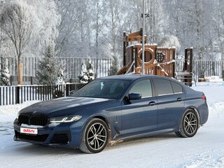 2021 BMW 5 серии 520d xDrive VII (G30/G31/G38) Рестайлинг, синий, 5000000 рублей, вид 1