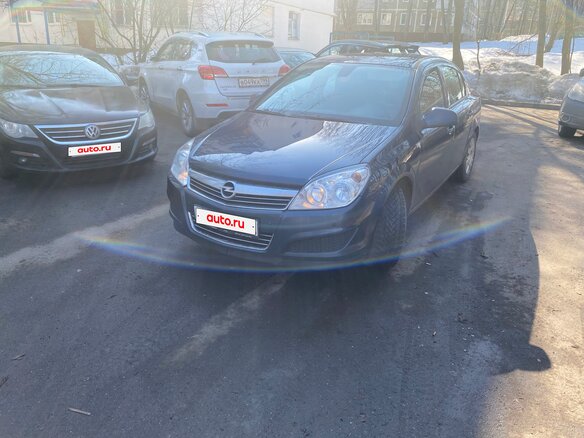 2012 Opel Astra H Рестайлинг, синий, 540000 рублей - вид 1