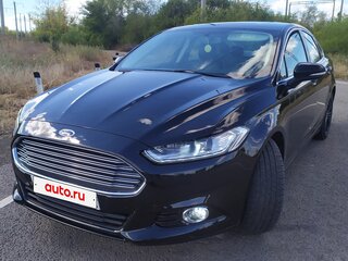 2016 Ford Fusion (North America) II, чёрный, 1675000 рублей, вид 1