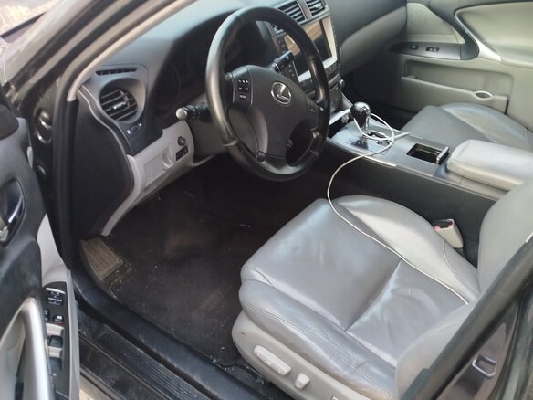 2008 Lexus IS 250 II, серый, 1170000 рублей - вид 6