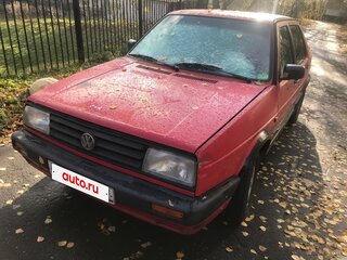 1991 Volkswagen Jetta II, красный, 180000 рублей, вид 1