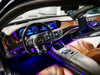 2018 Mercedes-Benz S-Класс AMG 63 AMG Long III (W222, C217) Рестайлинг, синий, 8200000 рублей, вид 5