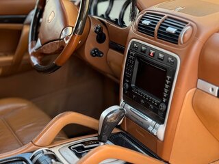 2006 Porsche Cayenne Turbo I (955), чёрный, 550000 рублей, вид 2