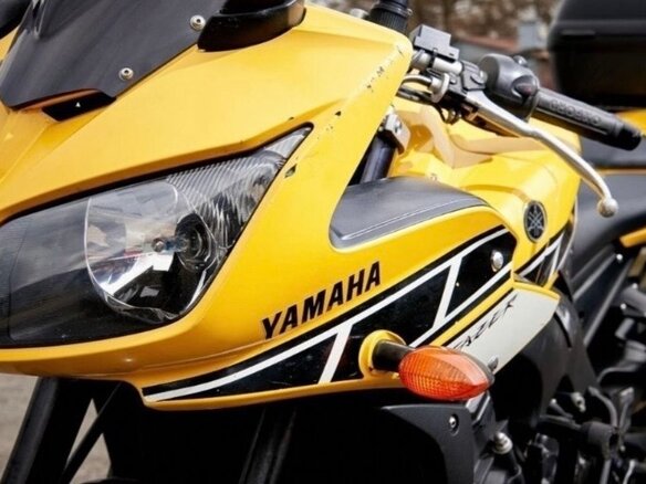 2010 Yamaha FZ1, жёлтый, 550000 рублей - вид 7