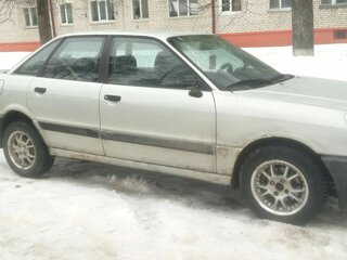 1989 Audi 80 IV (B3), серебристый, 90000 рублей, вид 4