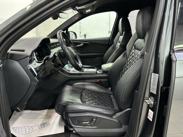 2022 Audi Q7 45 TDI II (4M) Рестайлинг, серый - вид 13
