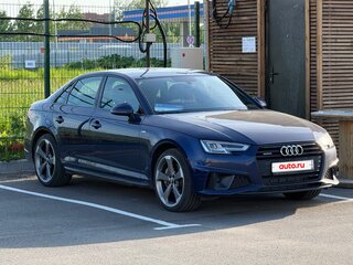 2019 Audi A4 V (B9), синий, 3600000 рублей, вид 3