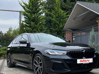 2021 BMW 5 серии 530e xDrive VII (G30/G31/G38) Рестайлинг, чёрный, 5690000 рублей, вид 1