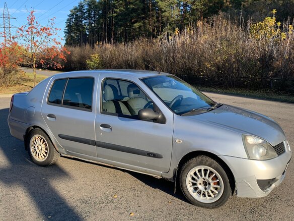 2007 Renault Symbol I Рестайлинг 2, серый, 169000 рублей - вид 4