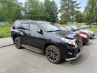 2014 Toyota Land Cruiser Prado 150 Series Рестайлинг 1, серый, 4440000 рублей, вид 3