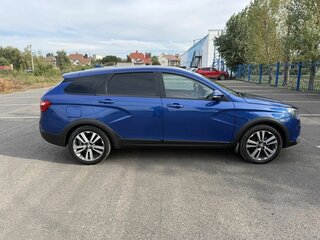 2020 Lada (ВАЗ) Vesta SW Cross I, синий, 1200000 рублей, вид 4