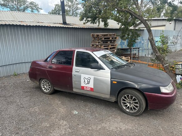 2005 Lada (ВАЗ) 2110, красный, 145000 рублей - вид 2