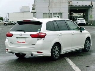 2017 Toyota Corolla Fielder XI (E160, E170, E180) Рестайлинг 1, белый, 914000 рублей, вид 4