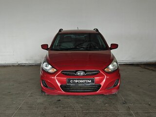 2013 Hyundai Solaris I, красный, 337000 рублей, вид 2