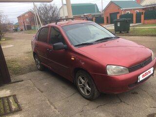 2010 Lada (ВАЗ) Kalina I, красный, 220000 рублей, вид 2