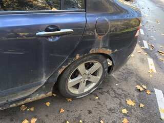 2008 Honda Civic VIII Рестайлинг, синий, 540000 рублей, вид 5