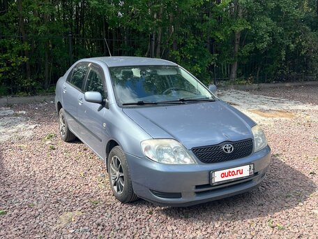 2004 Toyota Corolla IX (E120, E130) Рестайлинг, серый, 490000 рублей, вид 2