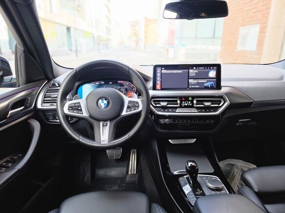2022 BMW X3 20d xDrive III (G01) Рестайлинг, синий - вид 10
