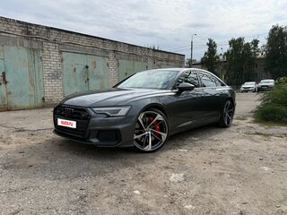 2019 Audi A6 45 TFSI V (C8), серый, 3850000 рублей, вид 2