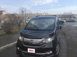 2015 Honda Stepwgn Spada V, чёрный, 2100000 рублей, вид 1