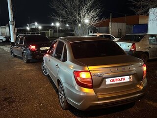 2019 Lada (ВАЗ) Granta I Рестайлинг, серый, 460000 рублей, вид 5