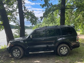 2002 Mitsubishi Montero III, чёрный, 850000 рублей, вид 4