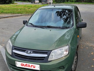 2013 Lada (ВАЗ) Granta I, зелёный, 290000 рублей, вид 1