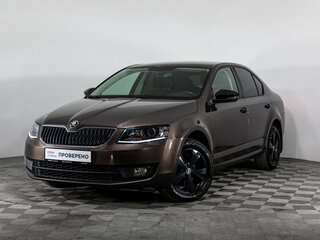 2016 Skoda Octavia III (A7), коричневый, 1899000 рублей, вид 1