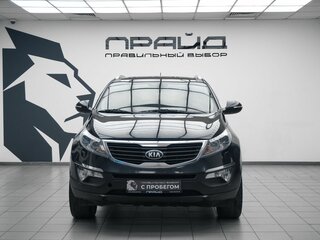 2013 Kia Sportage III, чёрный, 1399000 рублей, вид 2