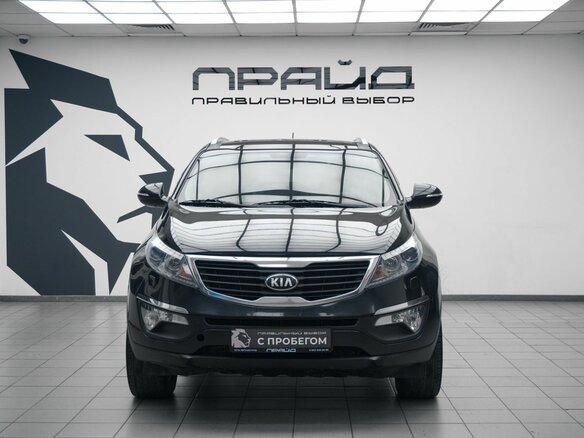 2013 Kia Sportage III, чёрный - вид 1