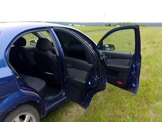 2010 Chevrolet Aveo I Рестайлинг, синий, 460000 рублей, вид 3