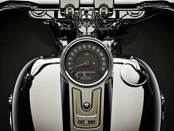 2025 Harley-Davidson Fat Boy, серебристый, 6000000 рублей - вид 13