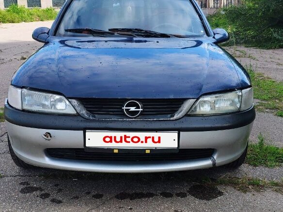 1998 Opel Vectra B, синий, 150000 рублей - вид 1