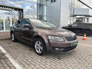 2013 Skoda Octavia III (A7), коричневый, 960000 рублей, вид 3