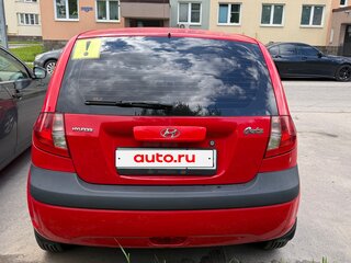 2008 Hyundai Getz I Рестайлинг, красный, 470000 рублей, вид 3