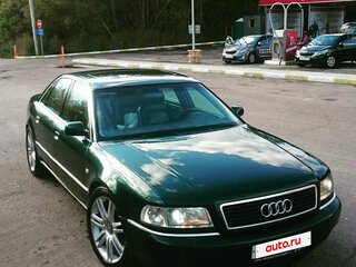 1999 Audi A8 I (D2) Рестайлинг, зелёный, 1100000 рублей, вид 1