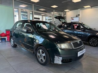 2004 Skoda Fabia I Рестайлинг, зелёный, 169000 рублей, вид 2