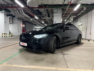 2022 Mercedes-Benz S-Класс 400 d 4MATIC VII (W223), чёрный, 9400000 рублей, вид 1